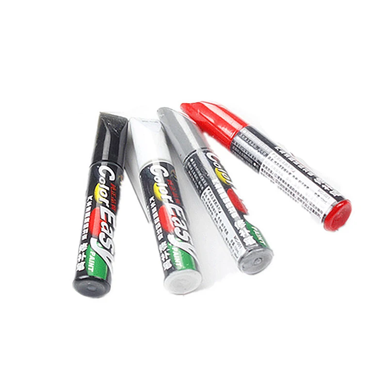 

12ml Professional Fix Car Color Smart Coat Paint Uniervsal Up Pen Scratch Repair Remove Tool Non-Toxic Water Resistant 4 Colors