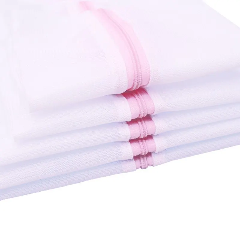 

S/M/L White Bra Wash Bag Underwear Laundry Bag For Underwear Clothes Aid Bra Socks Washing Net Mesh Bags Storage Organizer