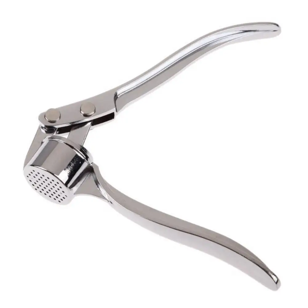 

1PC Steel Garlic Press Crushers Vegetables Ginger Squeezer Masher Handheld Ginger Mincer Tools Kitchen Cooking Gadgets