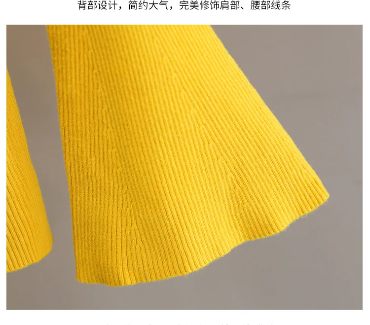 

Autumn Nights Bell Sleeve Knit Pullovers for Women