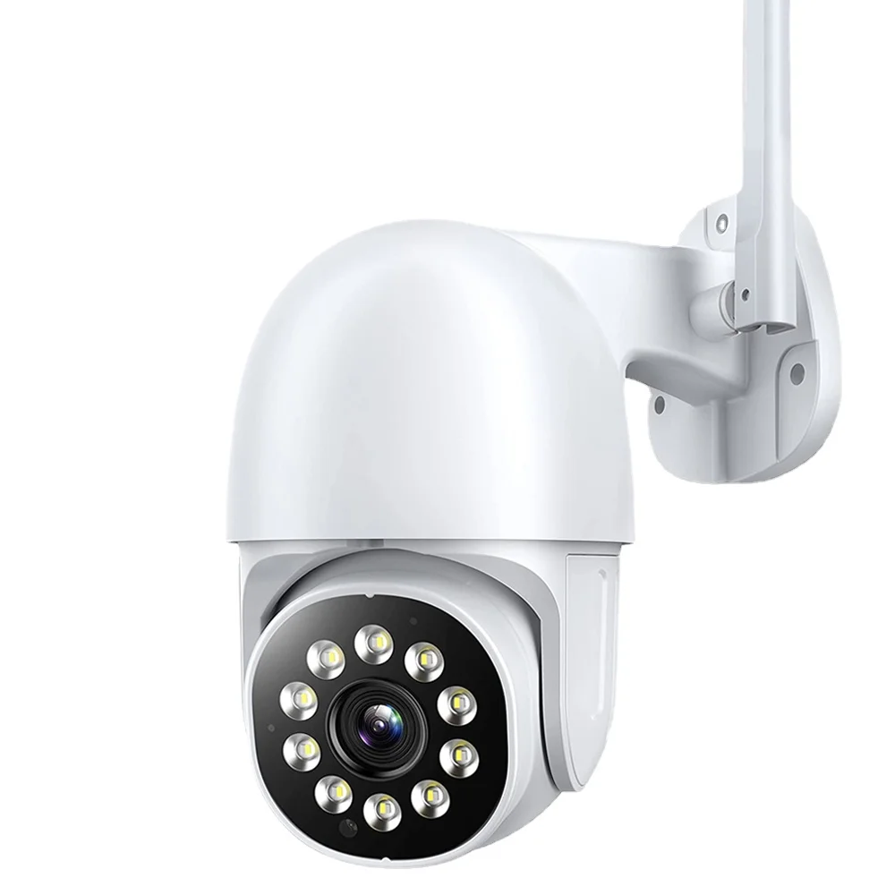 

5X Zoom Tuya Wireless Wifi Camera Outdoor 2MP AI Human Auto-Tracking Wifi PTZ Camera 1080P Color Night Vision CCTV IP Camera