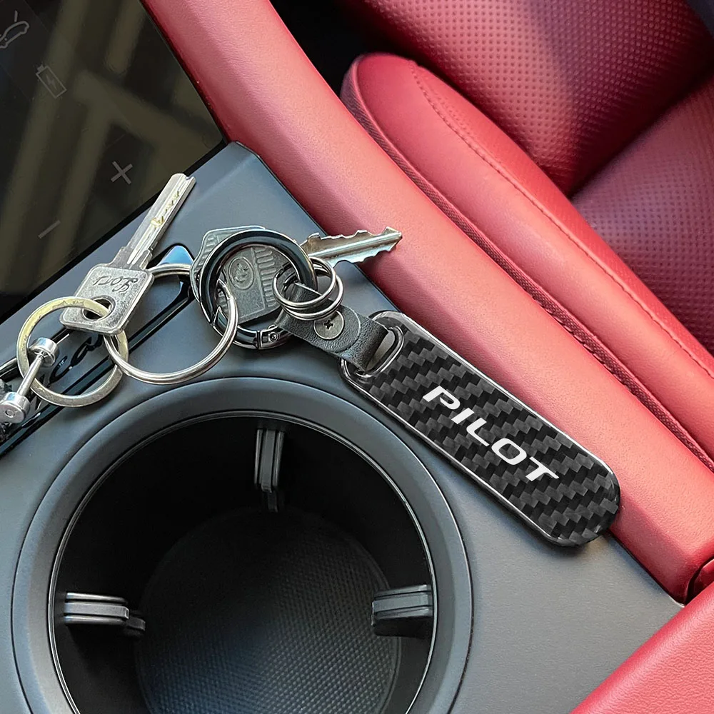 Автомобильный держатель для ключей из углеродного волокна Honda Fit одной модели Pilot