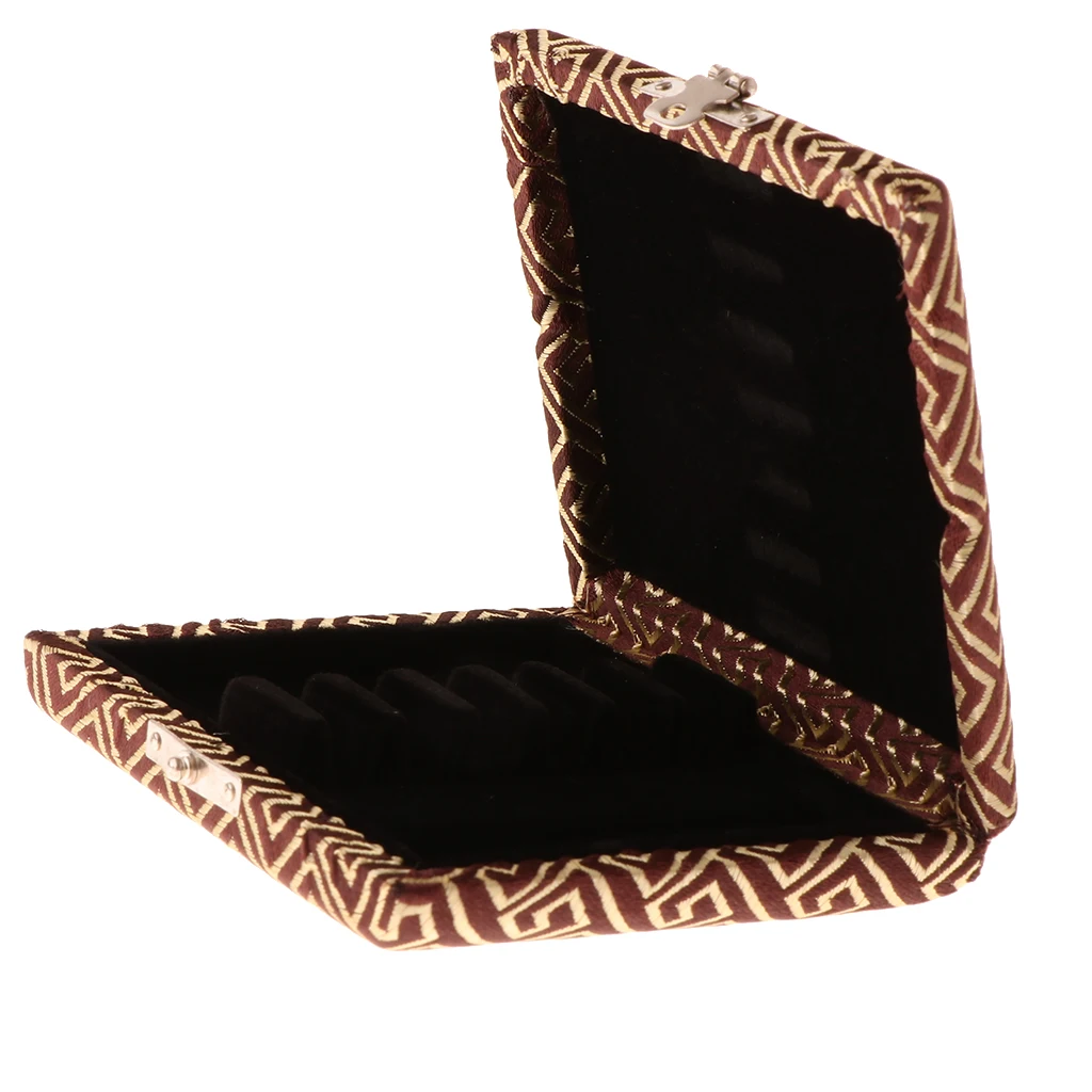 Чехол-подставка из твердой древесины для боя и тростника с внутренним утолщенным