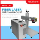 Лазерная маркировочная машина 50 Вт Raycus JPT для ювелирных изделий, металла, пластика, серого цвета, лазерная гравировальная машина 110 мм, 200 мм, 300 мм