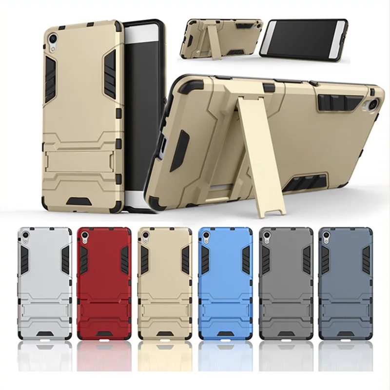 

Shockproof Silicone Armor Phone Case For Sony XA1 XZ XP XPeria XA XZ1 TPU Full Cover case
