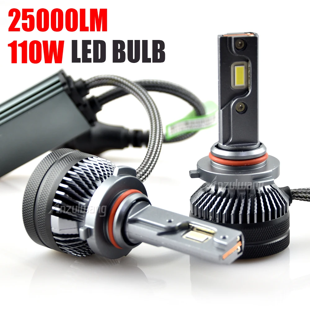 

K5C H7 H4 HB3 9005 H11 6000K Светодиодные Автомобильные лампы HB4 9006 светодиодные передние фары противотумансветильник фары комплект светодиодсветильн...