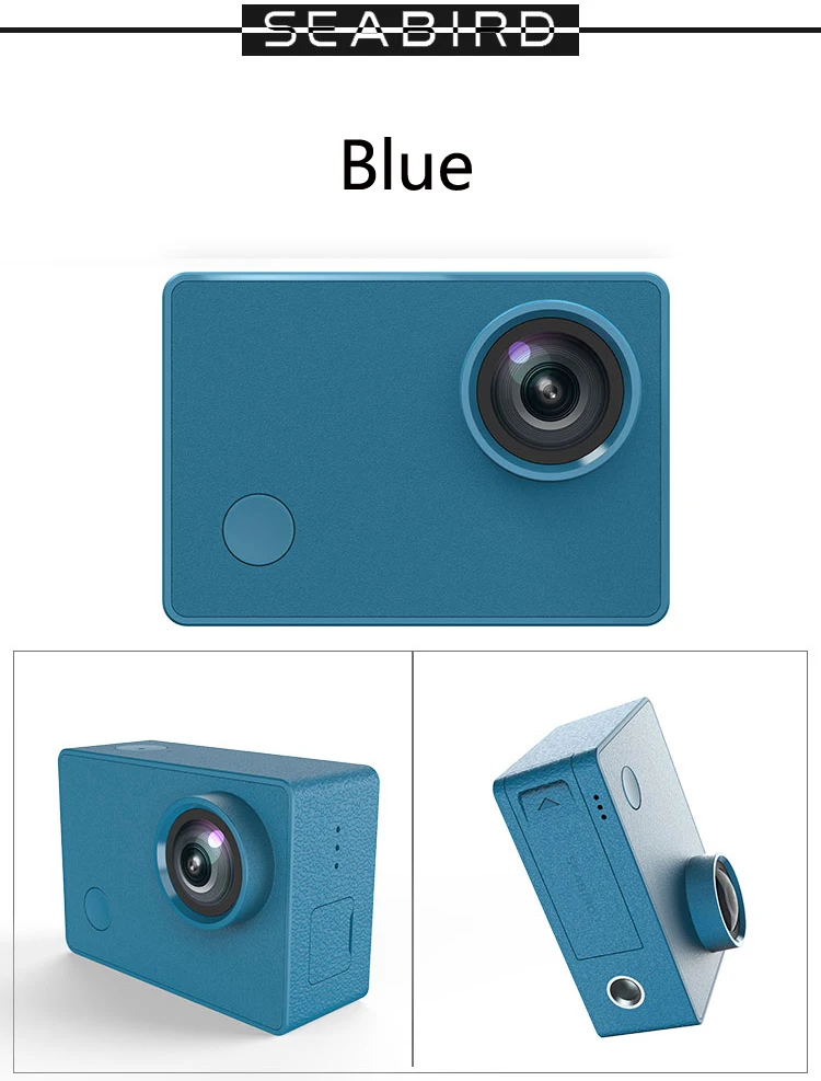 Xiaomi Mi Seabird 4K Экшн-камера 4 k/30FPS Hisilicon Hi3559 wifi Подводная Водонепроницаемая спортивная видеокамера