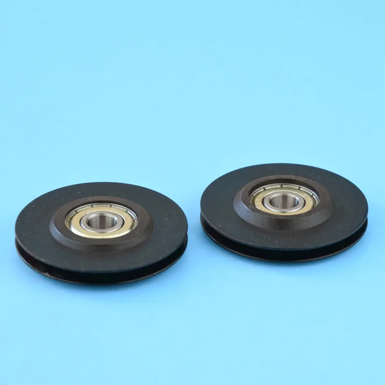 8*48*5 9 мм 2 тонкая линия направляющее колесо V слот U нейлоновое роликовый шкив