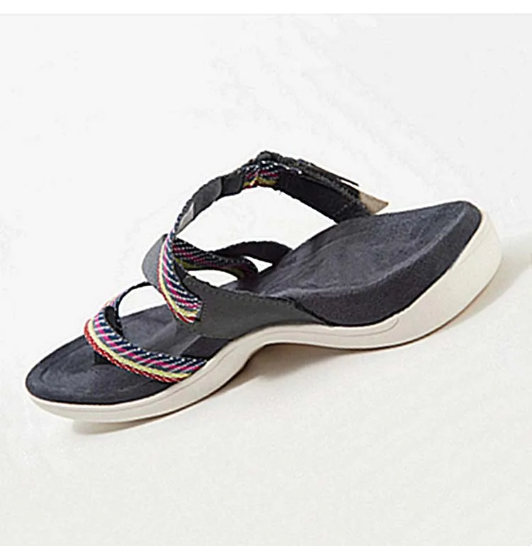 

2021 Sandals Women's Chunky Flats Shoes Female Slippers Platform Woman Leather Casual Shoes Beach Ladies Slippers Woman Sandal