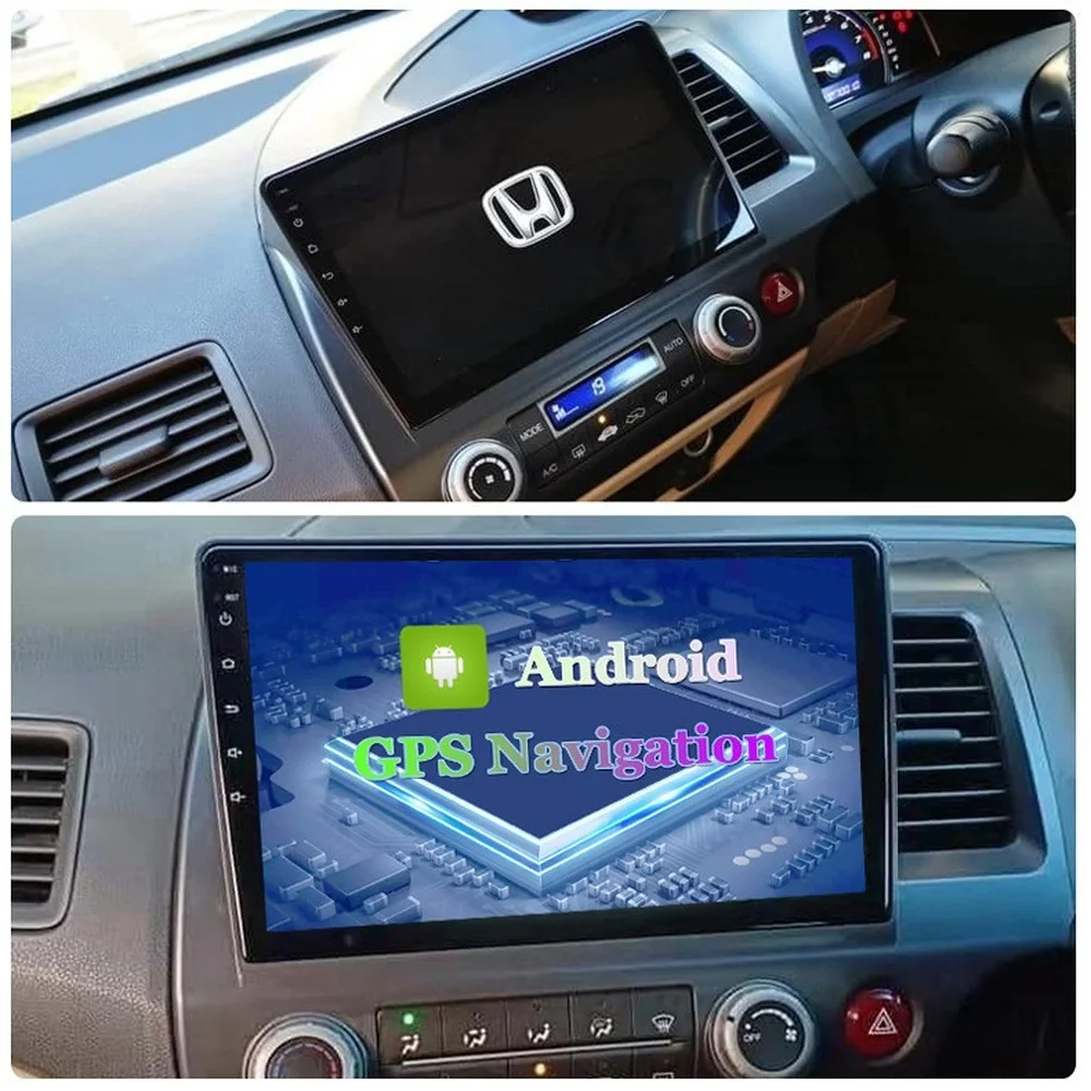Автомагнитола на Android 10 0 для HONDA CIVIC 2006-2011 правостороннее вождение автомобиля GPS