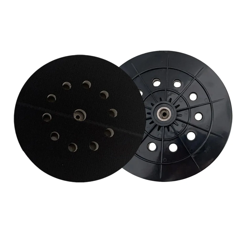 

Backup Pad Drywall Sander Hook Loop 10 Hole 9\\\" 215mm Backup Pad With 6mm Thread Electric Grinder Polisher Tool Abrasive Disc2