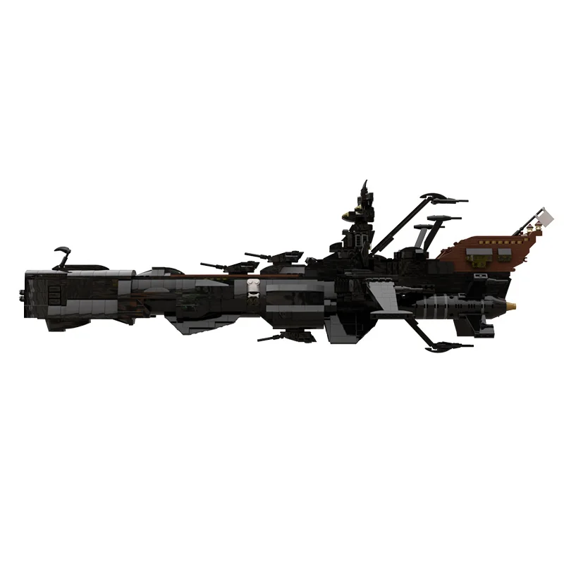 Конструктор MOC игрушечный космический боевой корабль Arcadia в комиксе Капитан