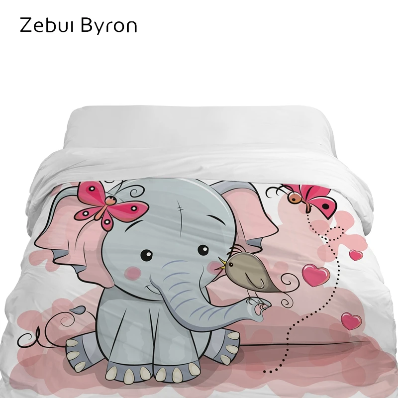 3D мультяшный пододеяльник одеяло/покрывало для детей/малышей/детей 90/150/135