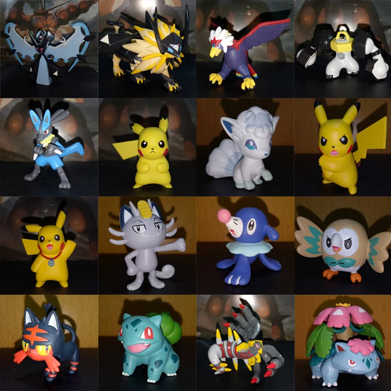 Покемон фигурка MC SP HP E MEGA Giratina мусоросжигатель легкий попплио вулпик Meowth Braviary