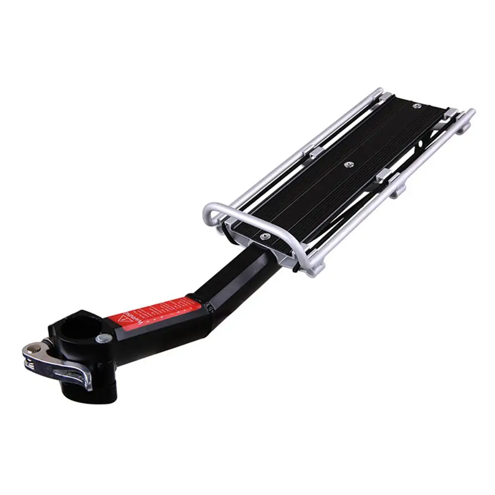 

Черный велосипедный багажник из алюминиевого сплава, задний багажник для велосипедов, горных велосипедов, задняя полка, велосипедные стойк...