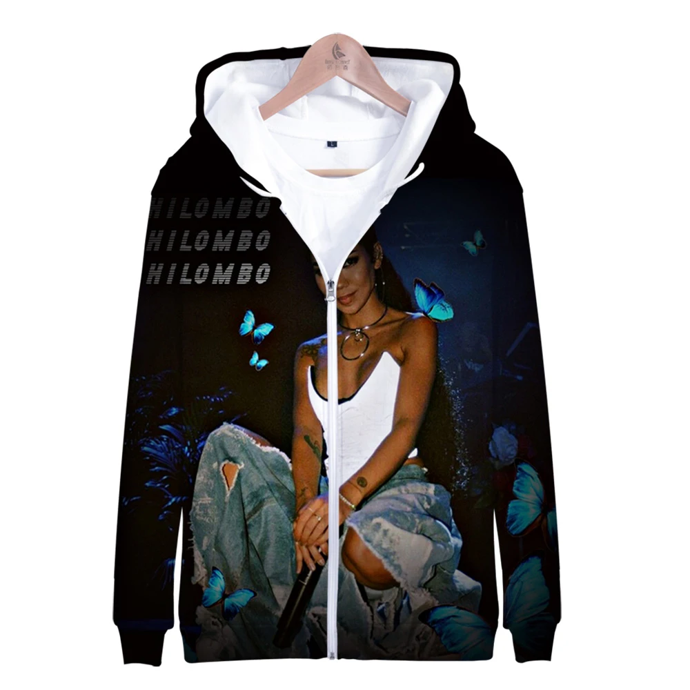 

Jhene Aiko 3D Printed Zipper Hoodies Women/Men Fashion Long Sleeve Hooded Sweatshirt Hot Sale Streetwear Clothes