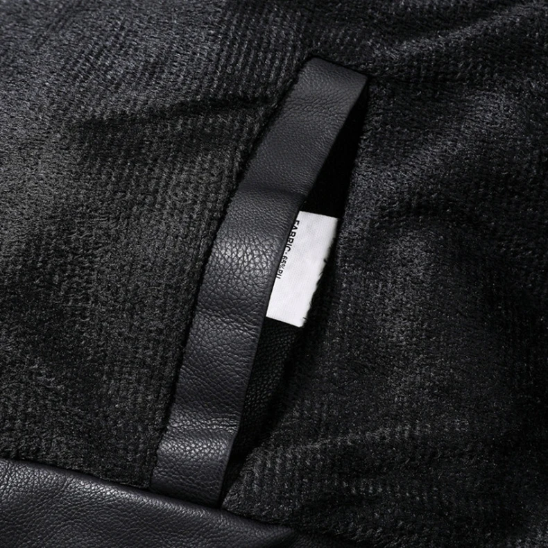 

6XL New Luxury Leather Jacket Men Classic Design Short Motorcycle Leather Jacket Male Slim Fit PU Coats Casual Bomber Jacket