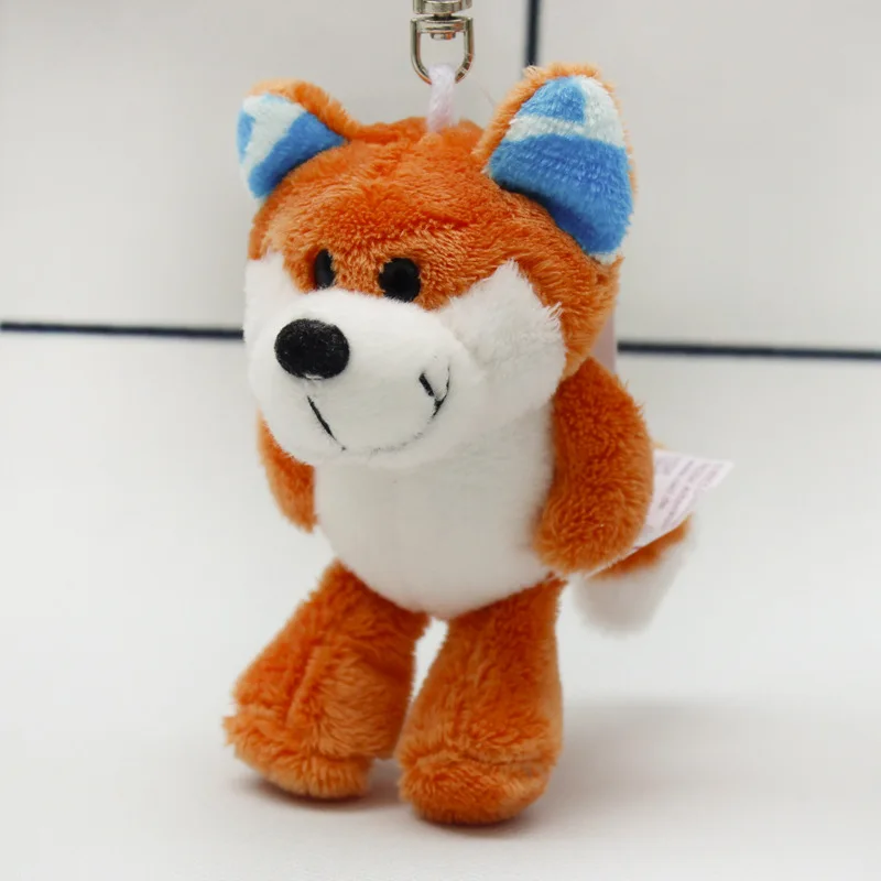 Cartoon Turtle Elephant Tiger Lion Animal Plush Keychain Hippo Raccoon Bear Bird Dog Walf Rabbit Chicken Monkey Toy ZLL | Игрушки и