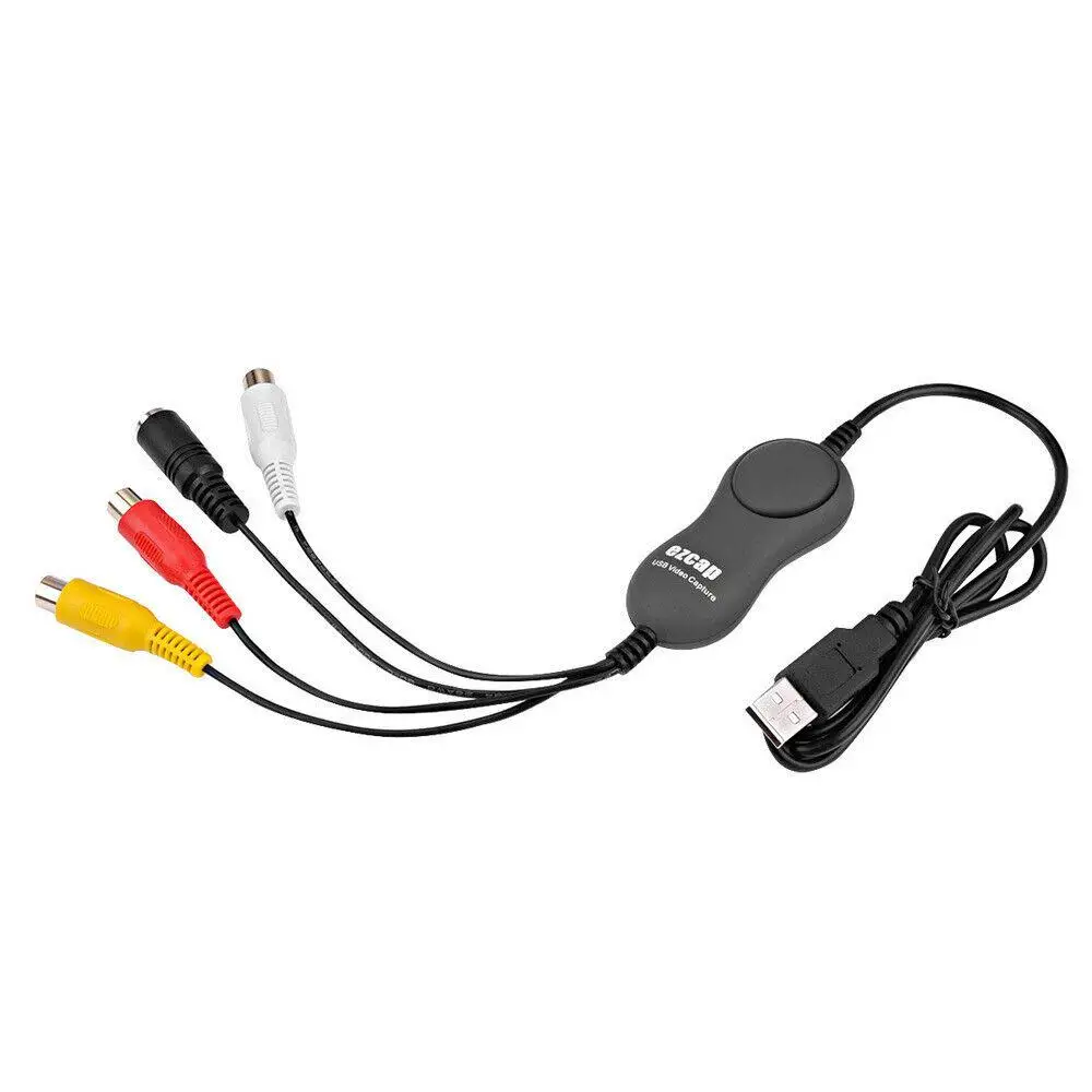 USB 2 0 Аудио Видео записывающая карта преобразует Аналоговое видео аудио в