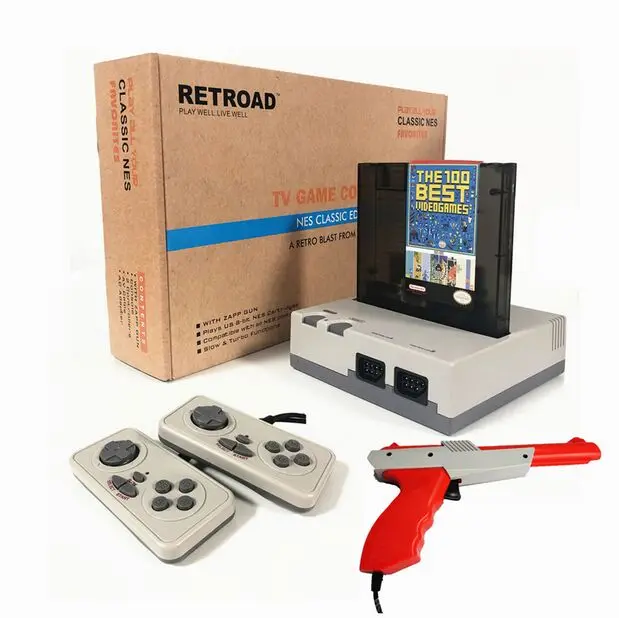 Игровая консоль RETROAD 8Bit Classic Edition для 72P 60P игровой картридж Ретро семейная система