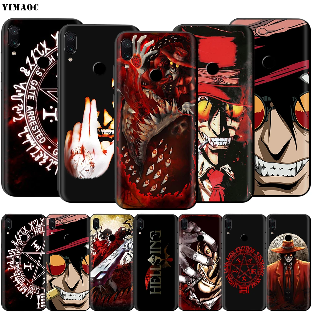 Мягкий ТПУ чехол YIMAOC Alucard Hellsing для Xiaomi Redmi mi Note MAX 3 6 6A 7 mi6 mi8 9 se a1 a2 Pro Lite go pocophone