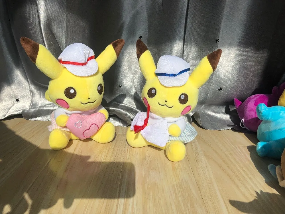 Пикачу Squirtle Charmander Bulbasaur Eevee Jigglypuff Mewtwo плюшевый снорлакс кукла мягкая чучела Подвеска Дети Детские игрушки Подарки