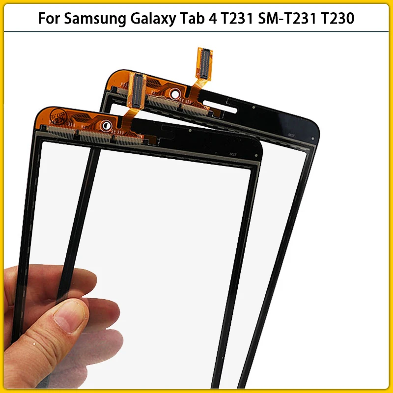 Новый T231 сенсорного экрана для Samsung Galaxy Tab 4 SM-T231 T230 SM-T230 сенсорный экран Сенсорная
