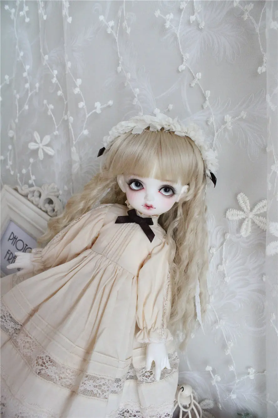 

Одежда для кукол BJD, подходит для кукольного платья 1-4, 1-6 размеров, модное платье с аксессуарами головные уборы для кукол