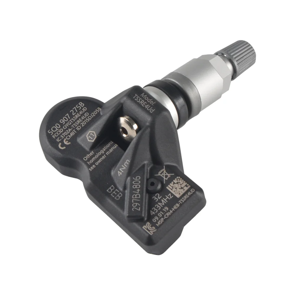 5Q0907275 датчик давления в шинах Система мониторинга TPMS 433 МГц для Volkswagen Tou areg 2015 Au di A6