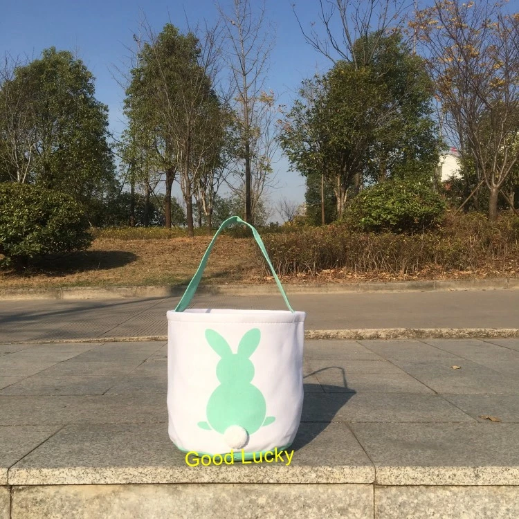 10pcs/lot wholesale monogram easter bucket 9 colors personalize high quality checked basket | Дом и сад