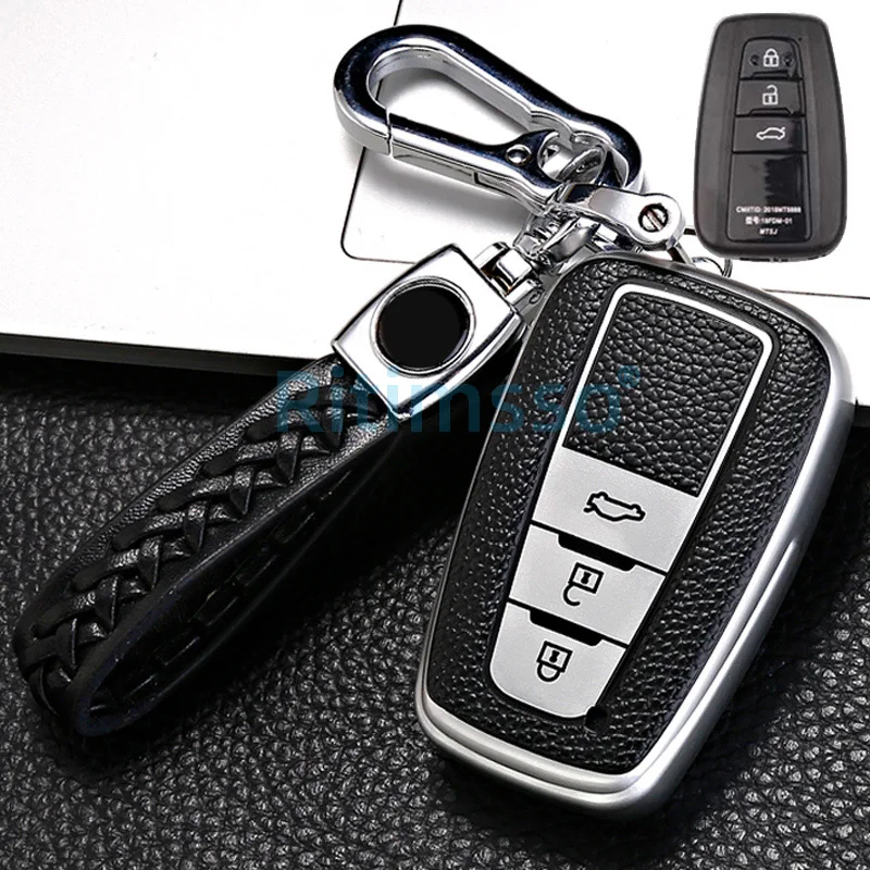 

2020 New Soft TPU Car Key Case Cover for Toyota Prius Camry Corolla C-HR CHR RAV4 Prado 2018 Accessories Keychain Covers