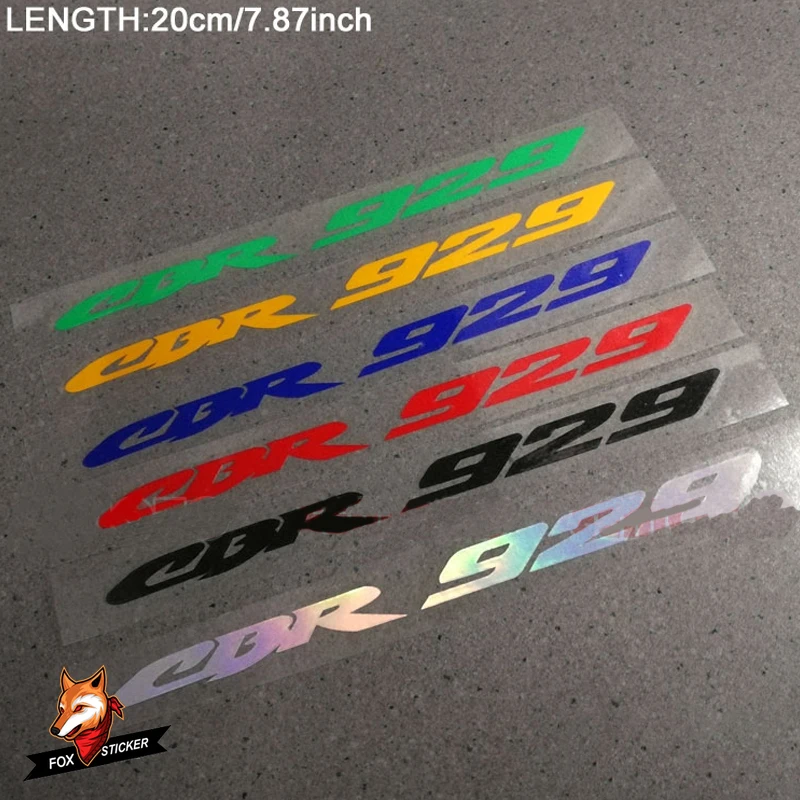 

Светоотражающие наклейки, наклейки на мотоциклетные колеса, корпус шлема, прокладка на бак, логотип на мотоцикл для HONDA CBR929 CBR 929