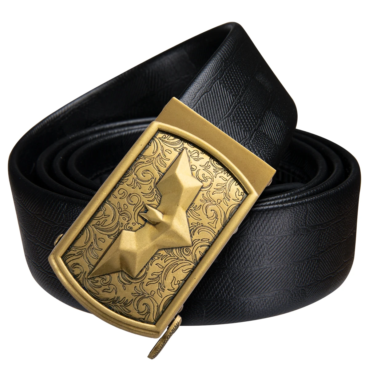 Бренд Hi-Tie, автоматическая пряжка, мужской ремень, пряжка из сплава, ремень для брюк, пряжка с головой, Золотая змеиная Пряжка со львом, роскошные модные ремни