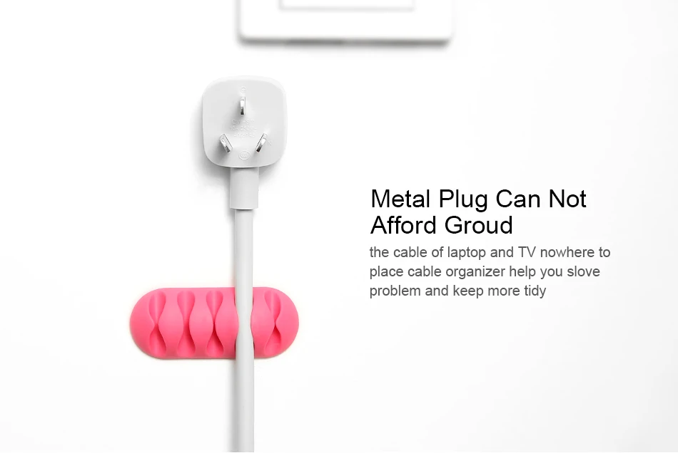 FLOVEME USB кабель Органайзер провода намотки наушников Держатель кабеля шнур держатель Клип офисный Настольный телефон кабели фиксатор провода управление