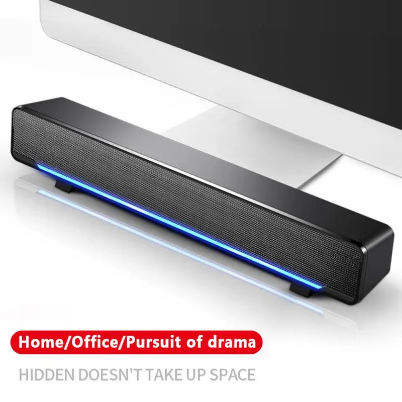 Проводной компьютерный аудио Настольный динамик сабвуфер Домашний ноутбук