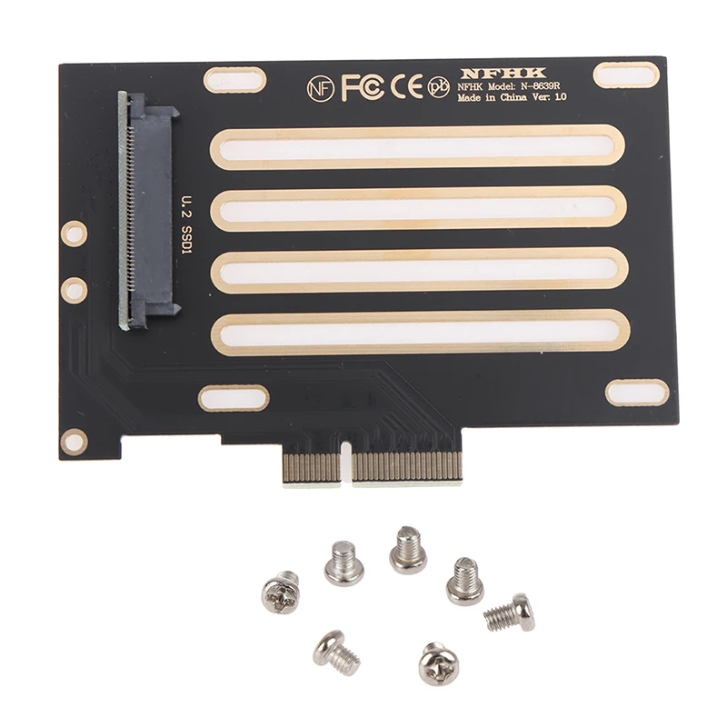 U.2 на PCI E X4 переходная карта 3 0 SFF 8639 SSD удлинитель адаптер SATA Express Card для рабочего