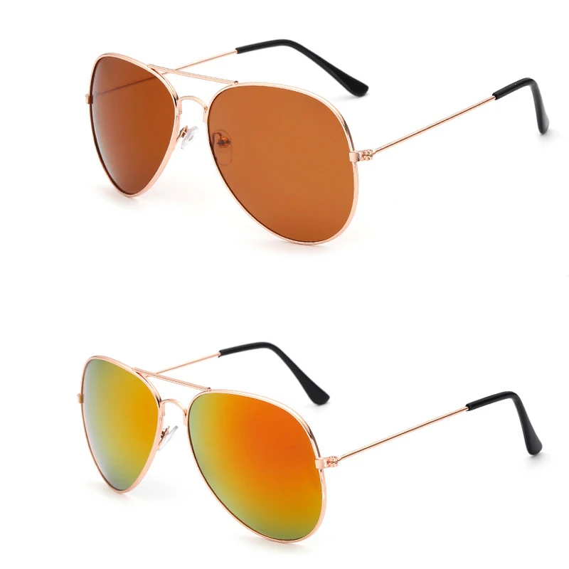 Солнцезащитные очки авиаторы мужские прямоугольные 2 шт.|Мужские солнцезащитные