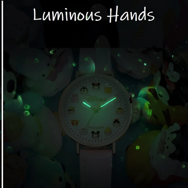 Часы наручные Disney TSUM Кварцевые Светящиеся с защитой от влаги подарок для девочек