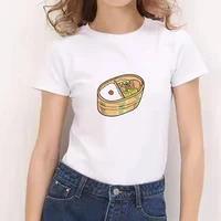 fashion female clothing oversized women t shirt casual o neck white tshirts summer short sleeve top tees vintage streetwears