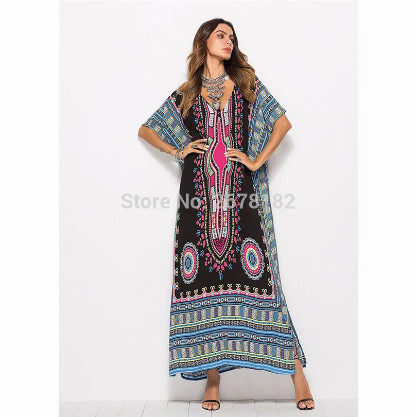 Индийское этническое платье размера плюс в интернет магазине марокканская
