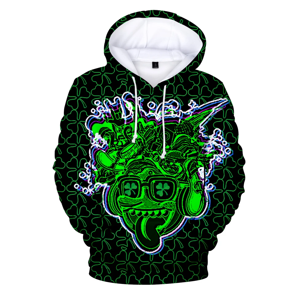 

Trendy Funny Boys/girls Pullovers 3D Print Cool St. Patrick's Day Hoodie Sweatshirts Tops St. Patrick's Day 3D Hoodies