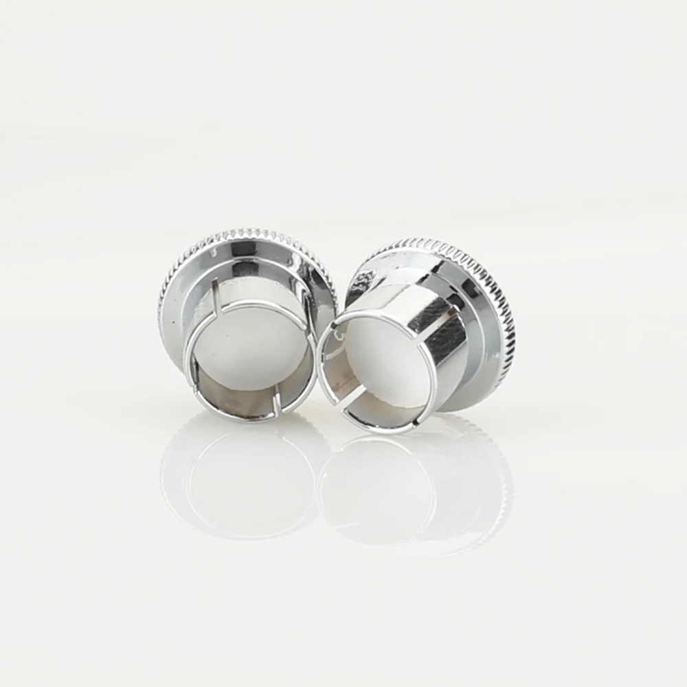 Привет конец латунный шум пробка родиевое покрытие медь RCA пробки|cap cap|cap plugcap c |