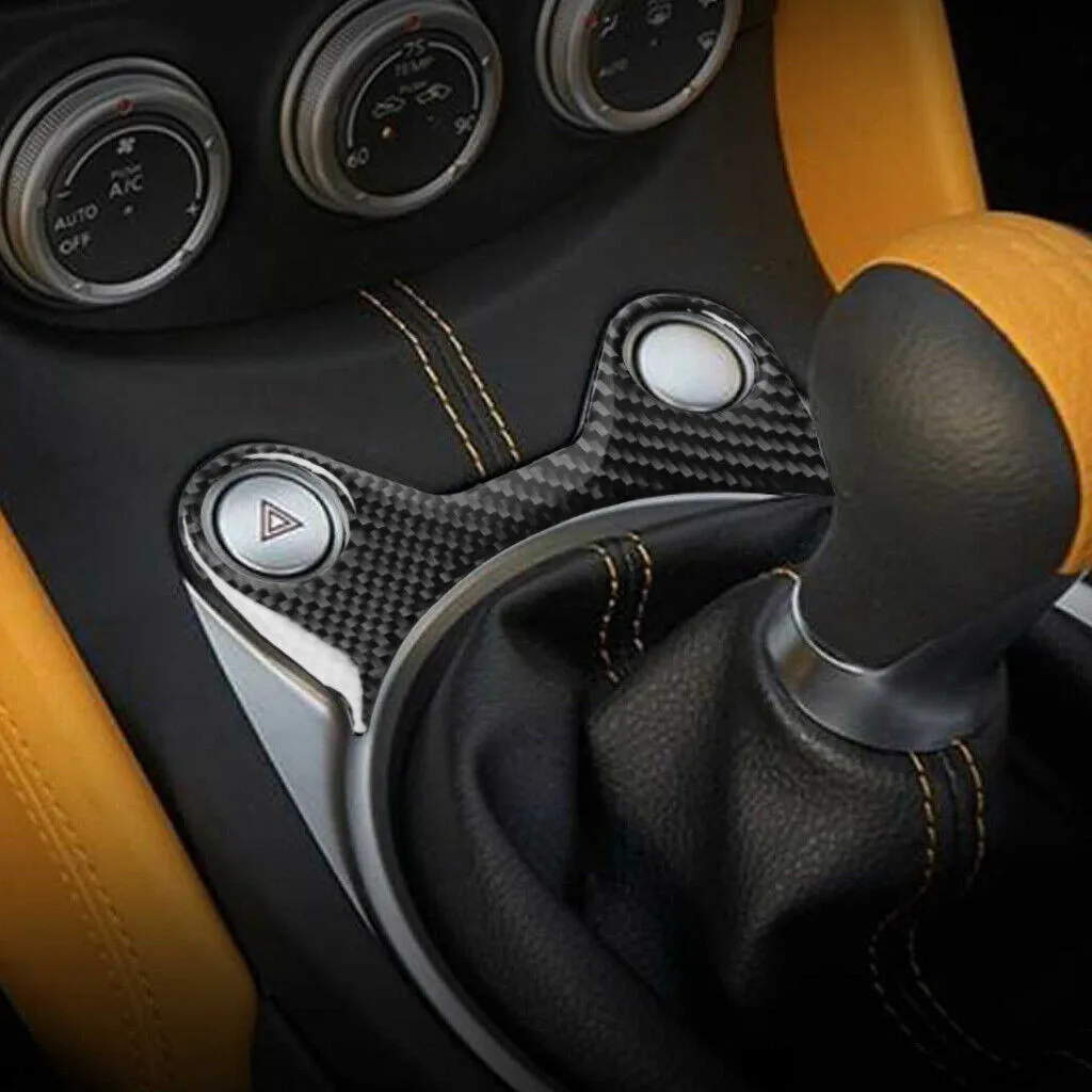 

1 Pcs Trim Panel Accessories Carbon Fiber For Nissan 370Z 2009-2021 Gear Shift