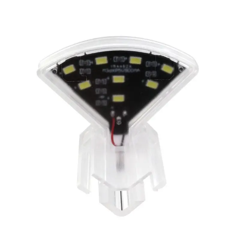 

Aquarium Lights Small LED Clip Lamp for Fish Tanks with Separate Power Switch 5W 12 Beads High Brightness White Lighting