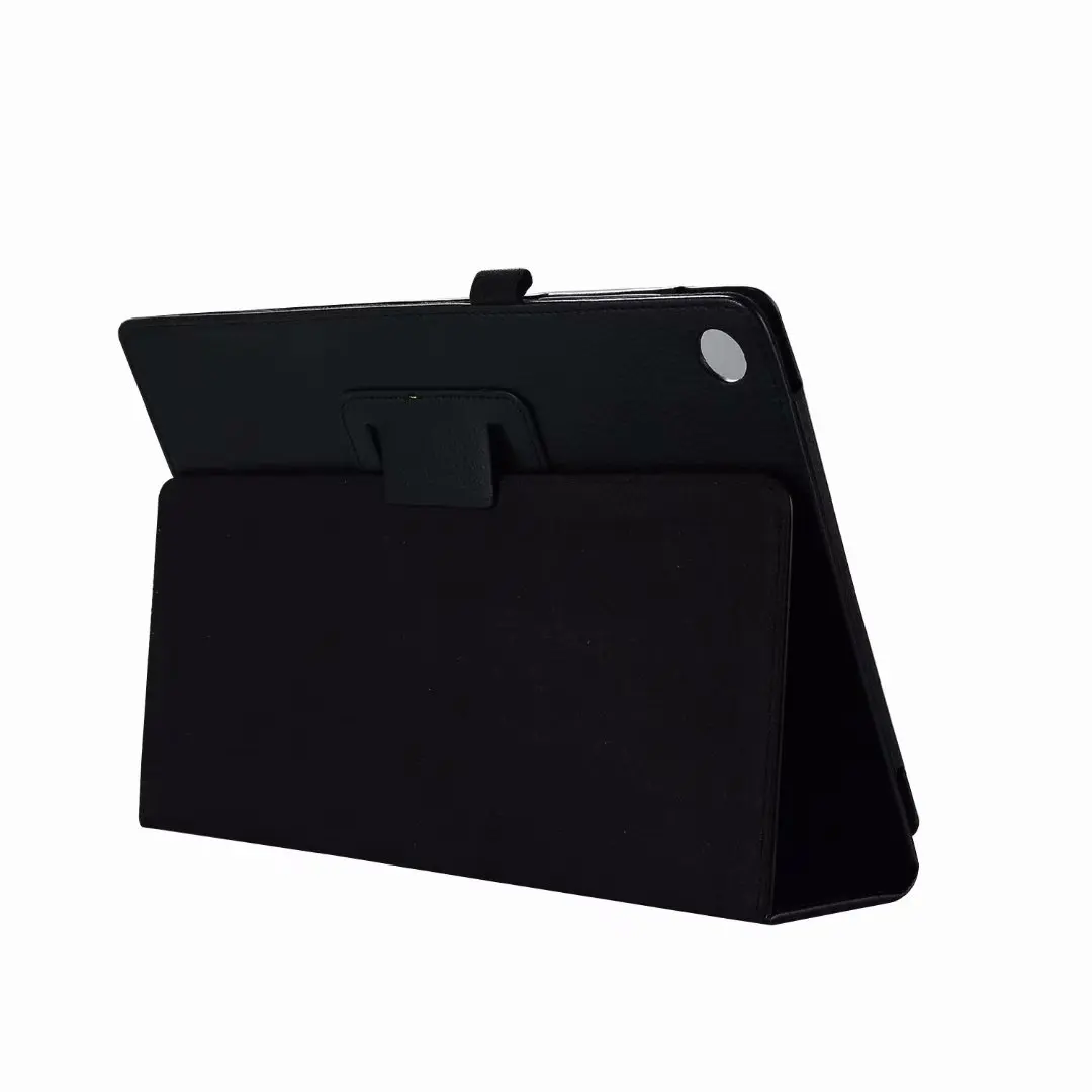 Черный Чехол-книжка из искусственной кожи для lenovo Tab 4 8 TB-8504 для lenovo Tab 4 8 TB-8504F TB-8504N 8504X Чехол-книжка для планшета - Цвет: Черный