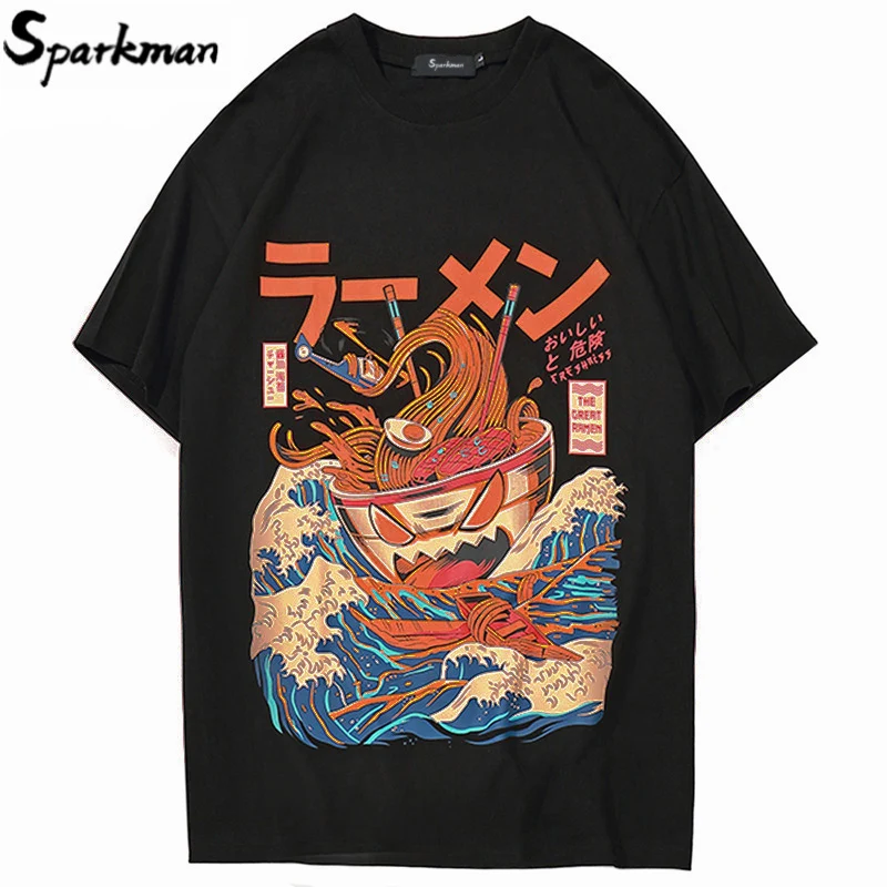 Лето 2018 футболка с японским мультяшным 3D принтом женская уличная одежда модная