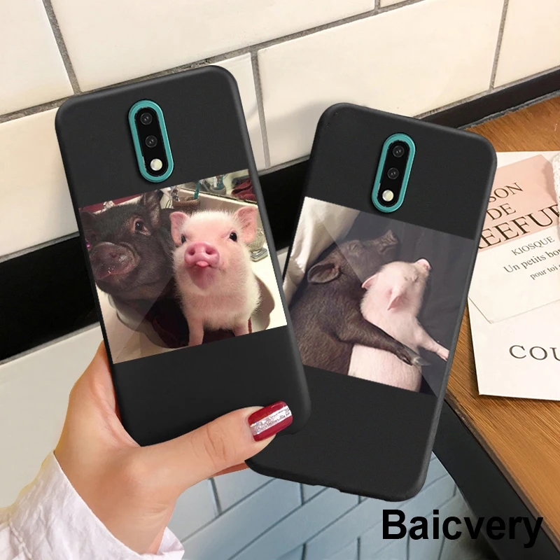 Для Nokia 2 3 Coque Shell ударопрочный ТПУ мягкий силиконовый гелевый Чехол для TA-1206 TA-1211