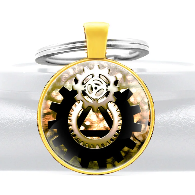 Уникальная цепочка для ключей в стиле стимпанк|Брелоки| |