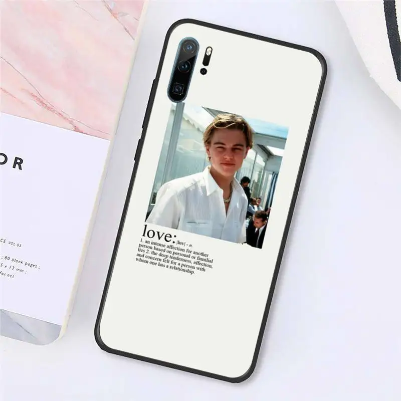 

Leonardo DiCaprio Customer Phone Case For Huawei honor Mate P 10 20 30 40 Pro 10i 9 10 20 8x Lite Y91C V17 6.38 6.44