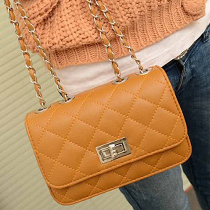 Миниатюрный женский плед из искусственной кожи сумка через плечо Женская